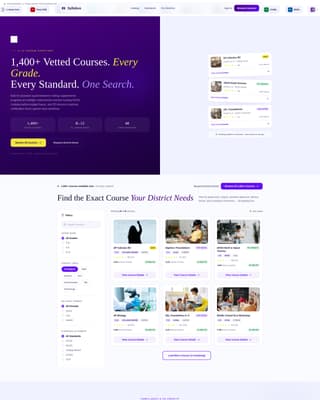 Syllabus - Powerful K-12 Landing Page Template
