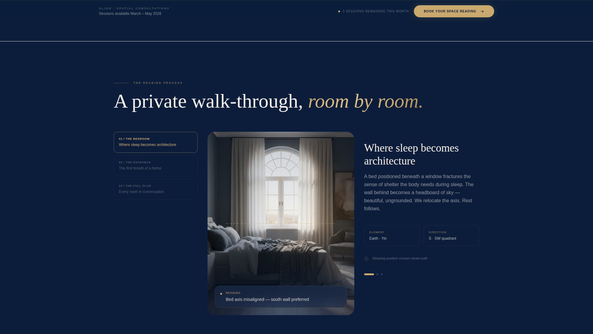 Home Staging & Decor Appointment Booking Website Template