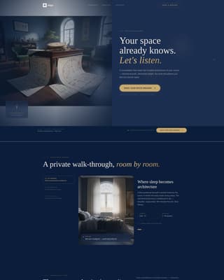 Home Staging & Decor Appointment Booking Website Template