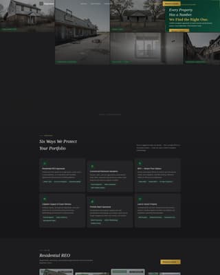 Appraise - Precision REO Landing Page Template