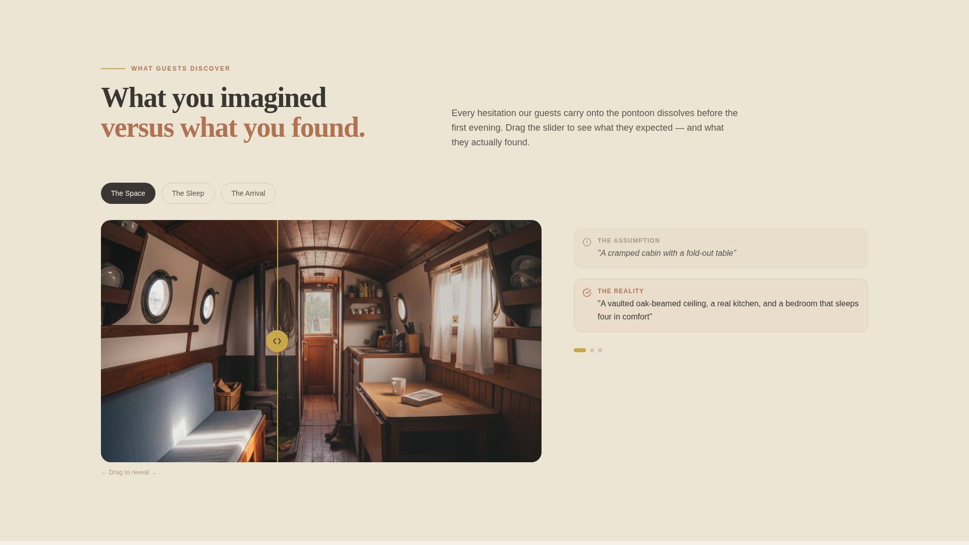 Berth - Handcrafted Houseboat Landing Page Template