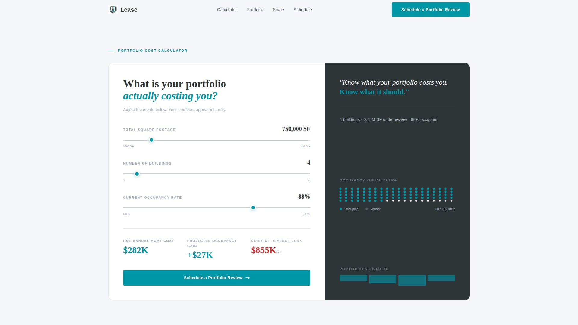 Lease - Powerful Industrialproperty Landing Page Template