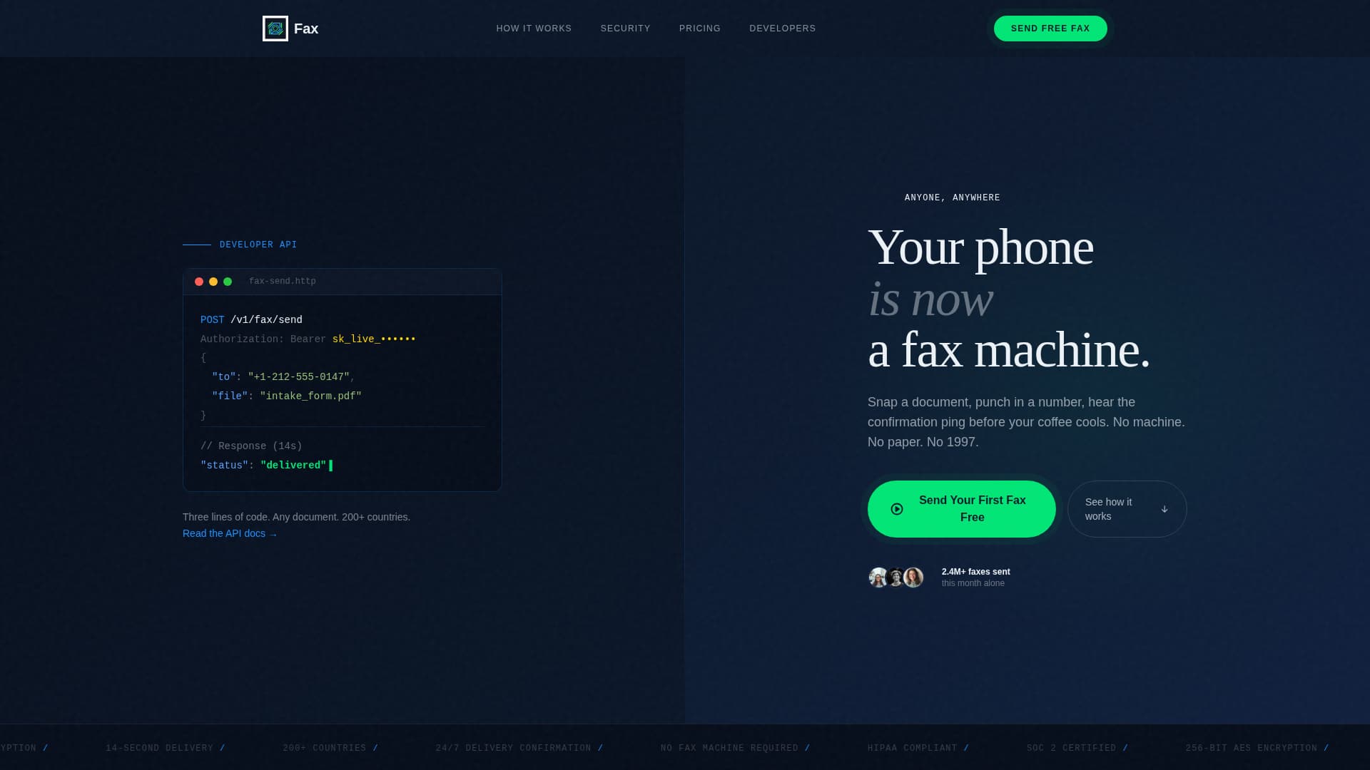 Business Communication Professional Website Template