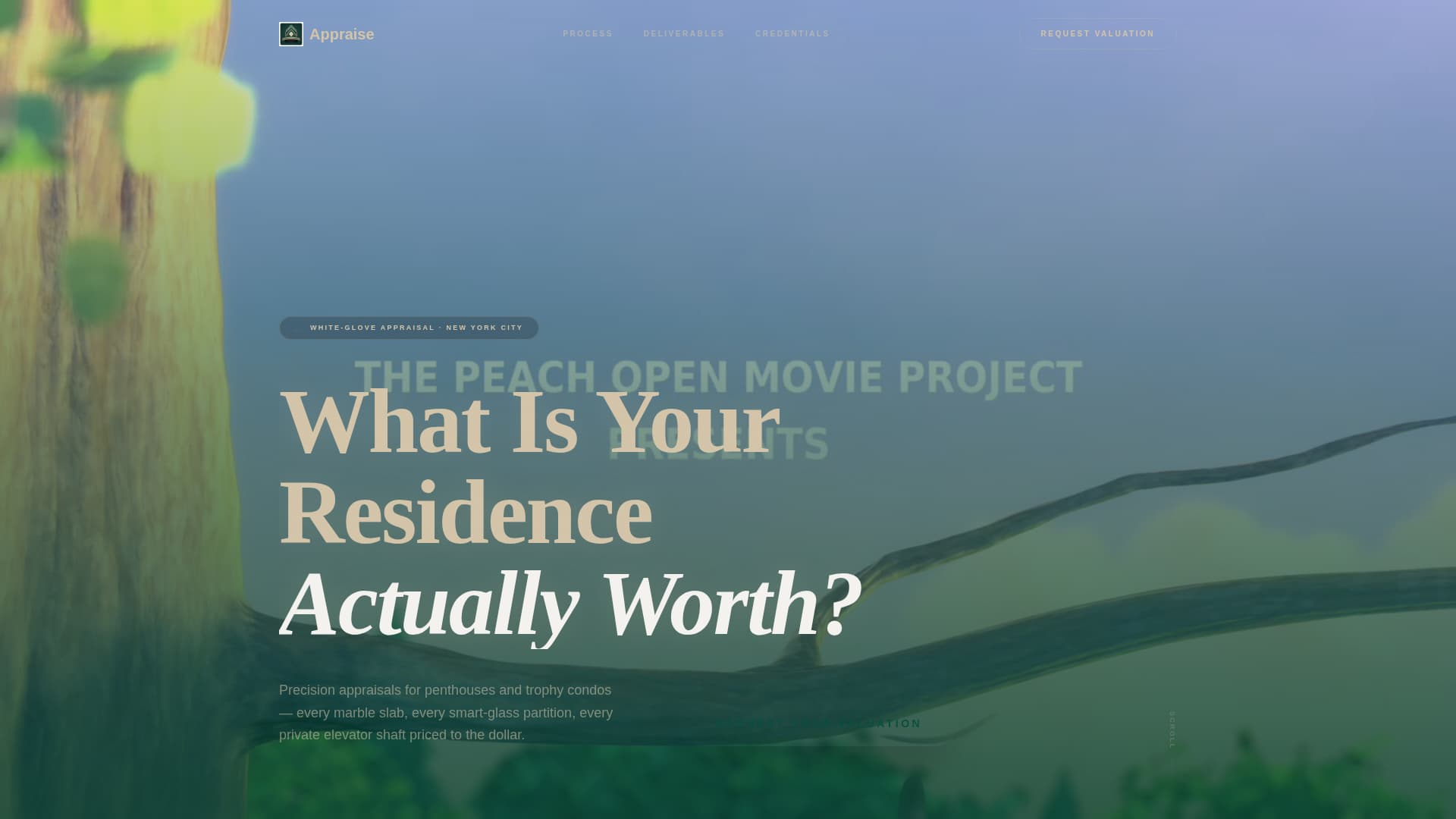 Assess — Precision Condo Valuation Landing Page Template