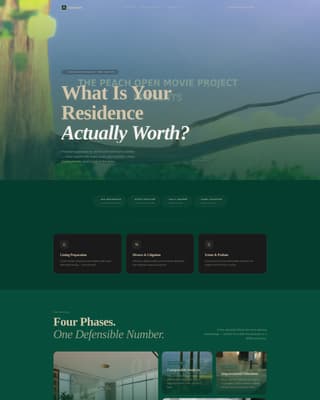 Assess — Precision Condo Valuation Landing Page Template