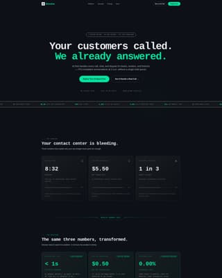 Resolve - Intelligent Fintech Landing Page Template