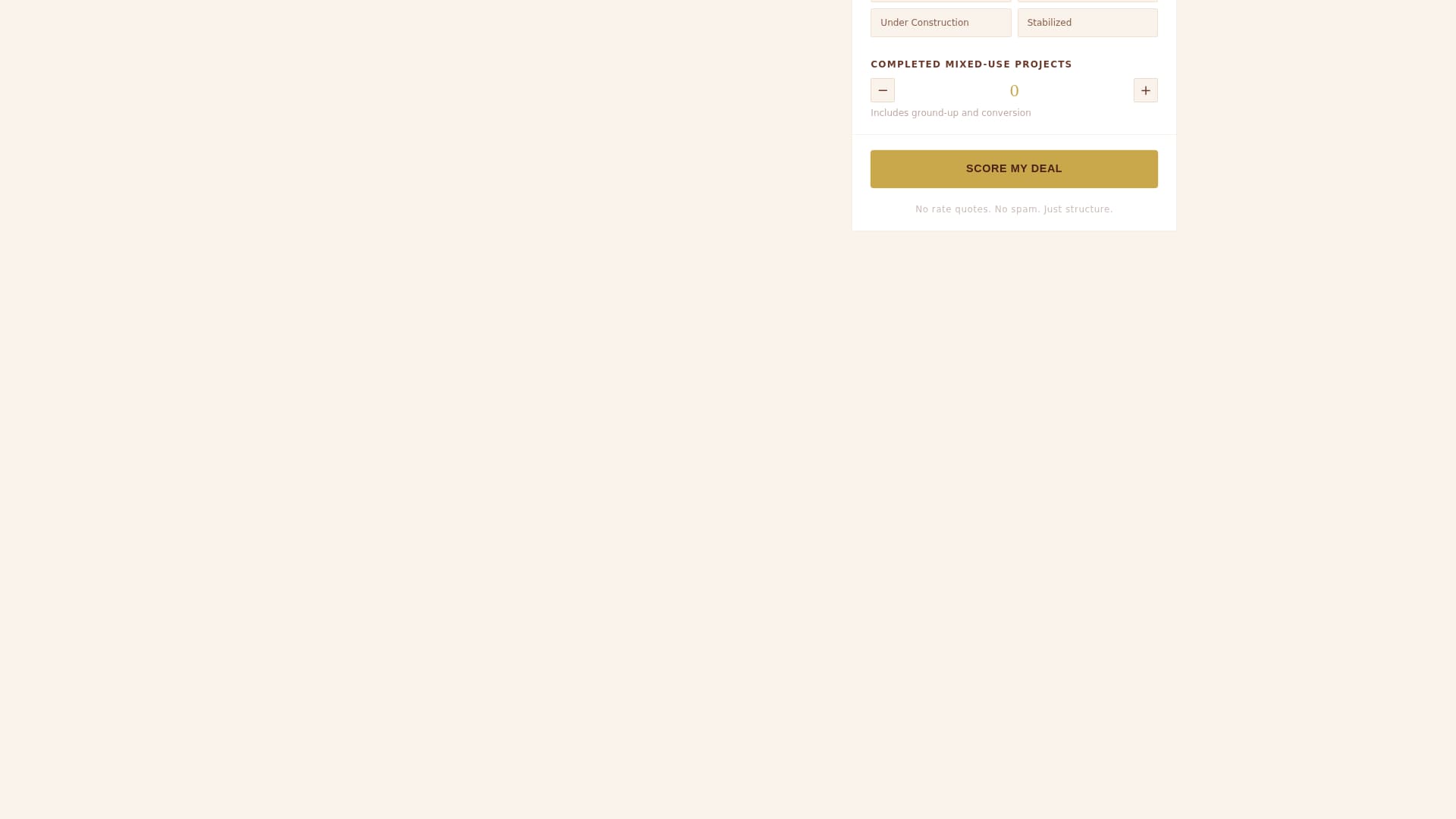 Leverage - Asymmetric Mixeduse Landing Page Template