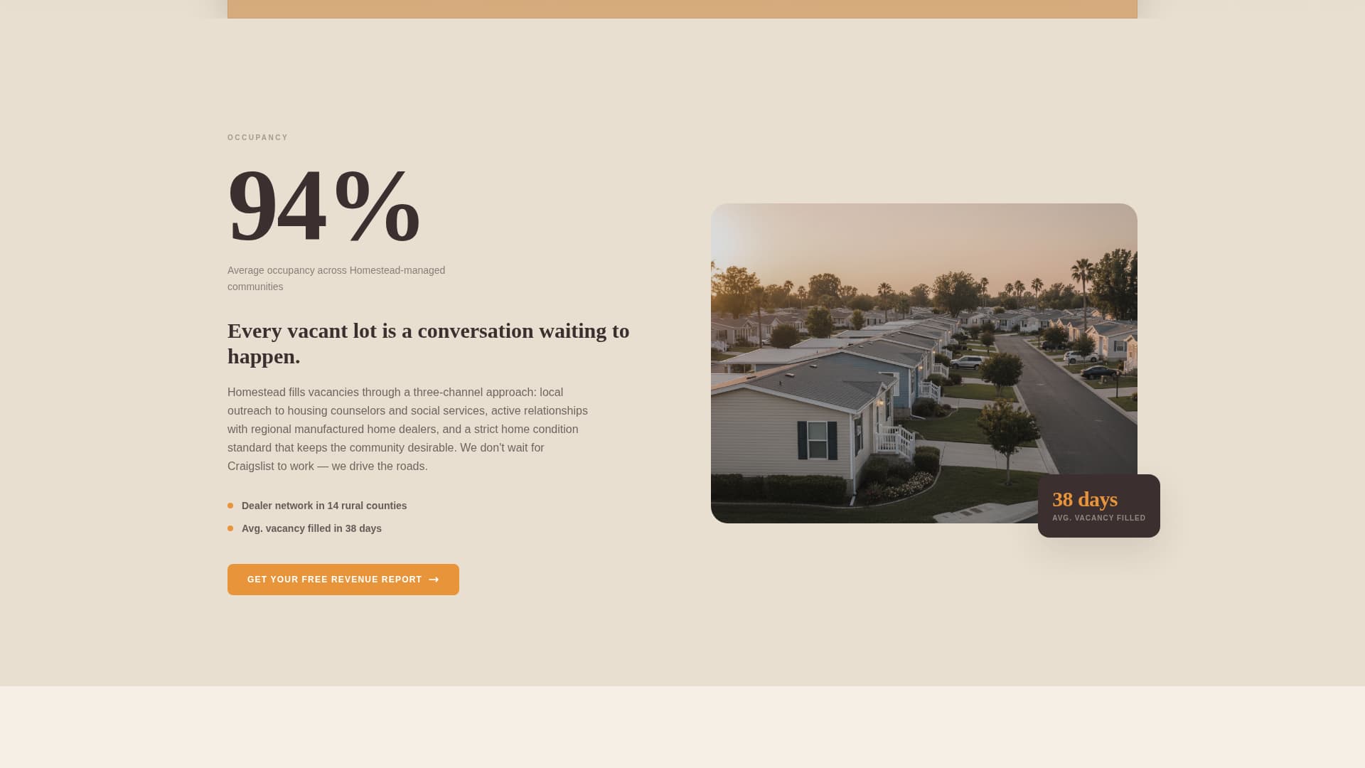 Anchor — Reliable Manufactured Home Landing Page Template