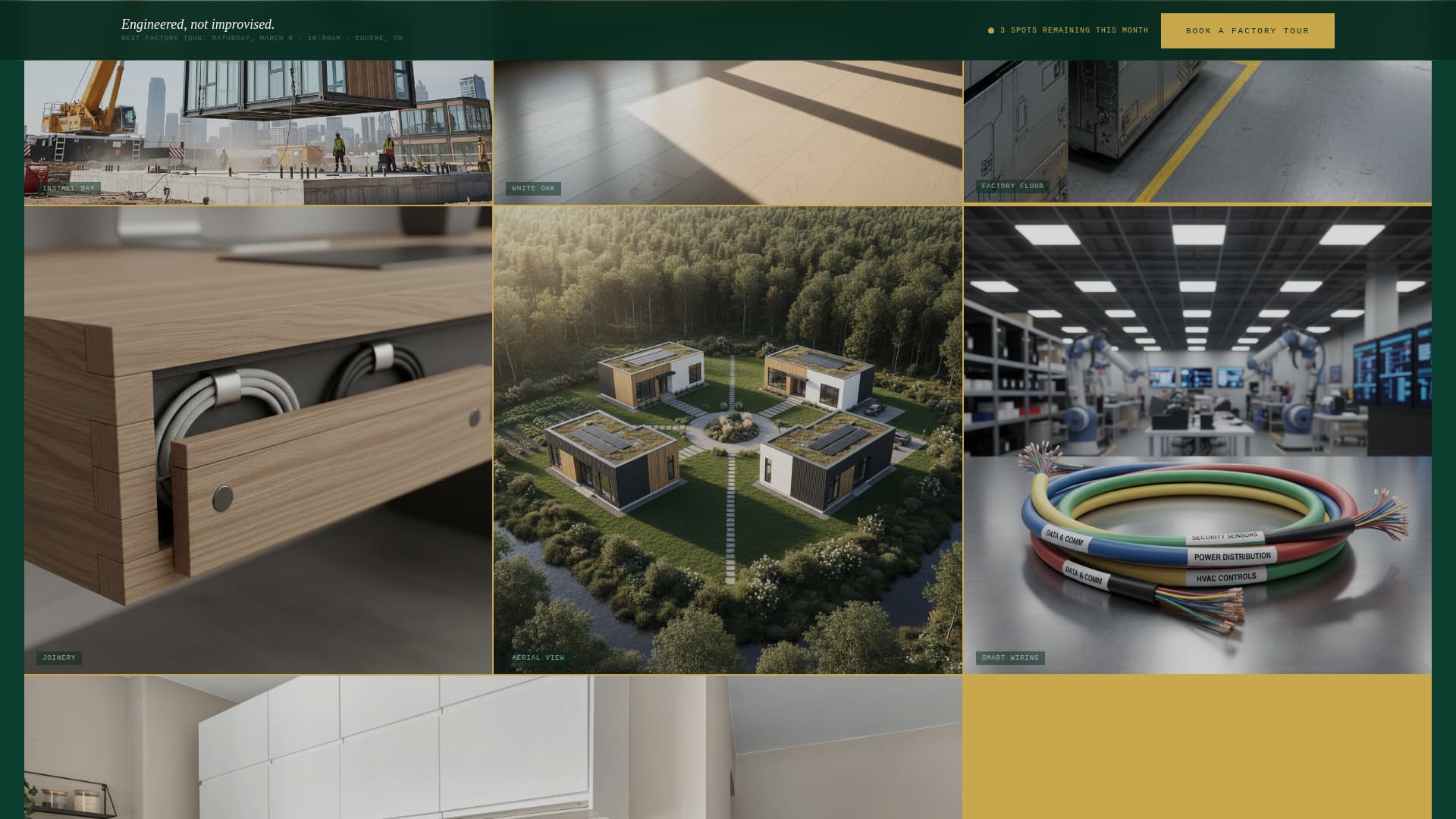 Modular - Precision Home Landing Page Template