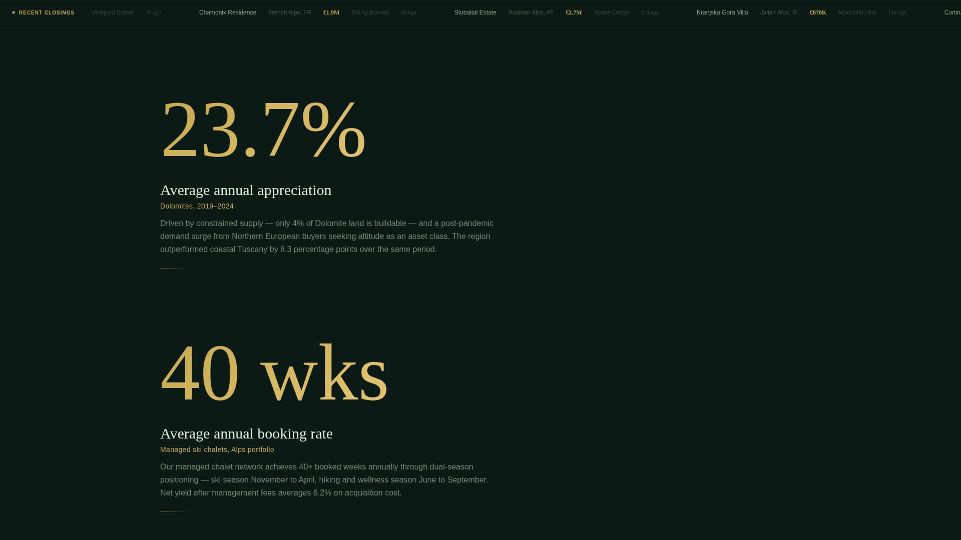 Summit - Elite Mountainproperty Landing Page Template