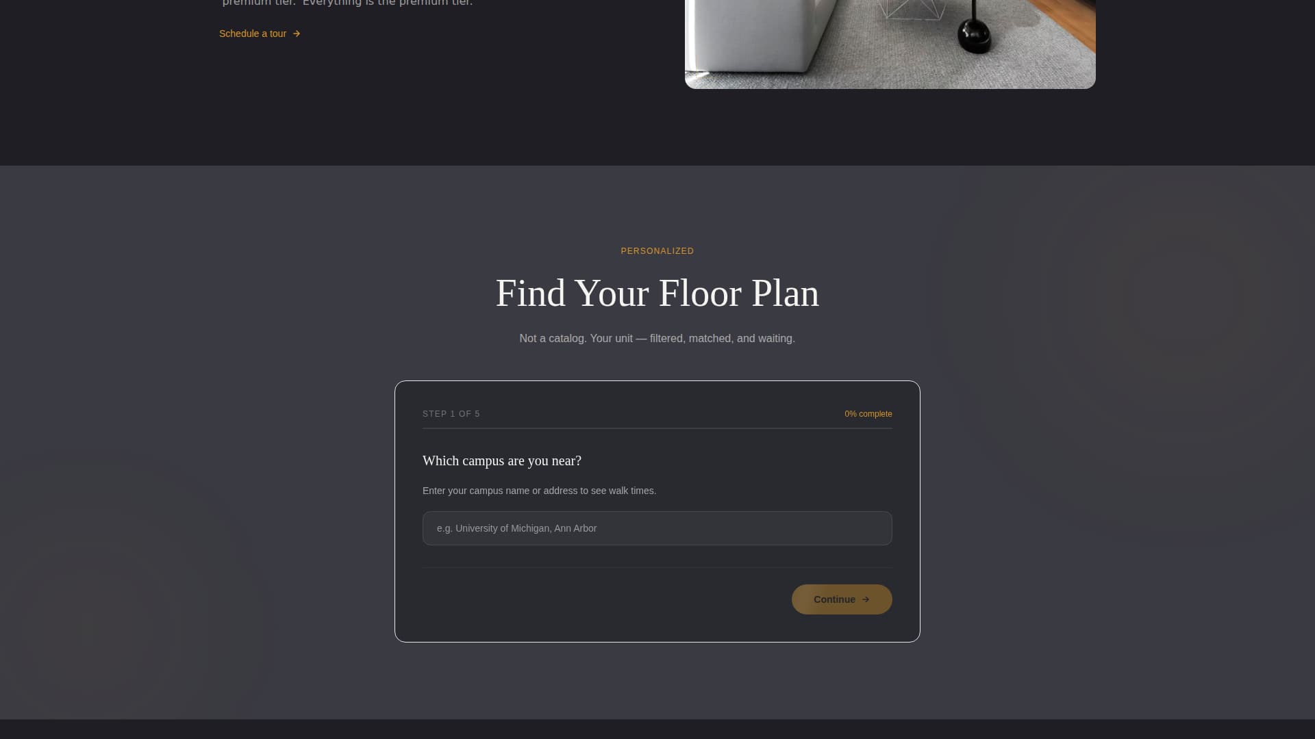 Lease - Premium Studenthousing Landing Page Template