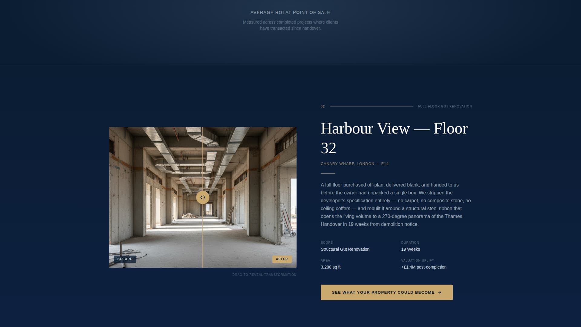 Penthouse - Transformative Luxury Landing Page Template