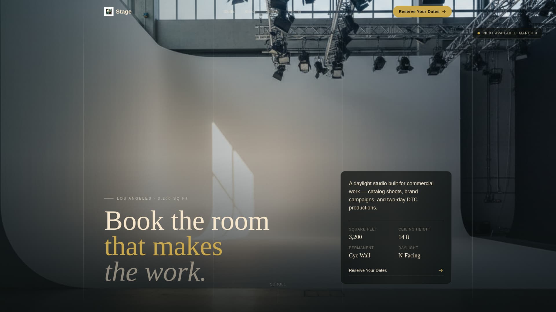 Artist - Highconverting Loft Landing Page Template