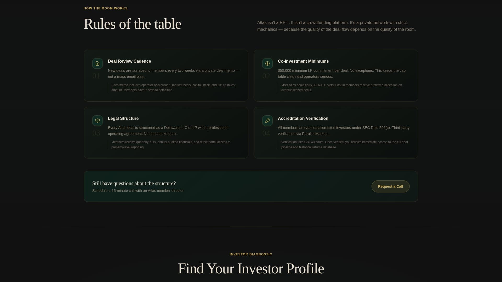 Atlas - Exclusive Investment Landing Page Template