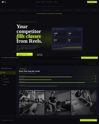 Fitness & Gym Software Specialist Booking Website Template