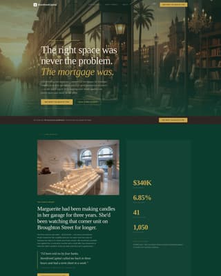Pavilion — Commanding Retail Experience Landing Page Template