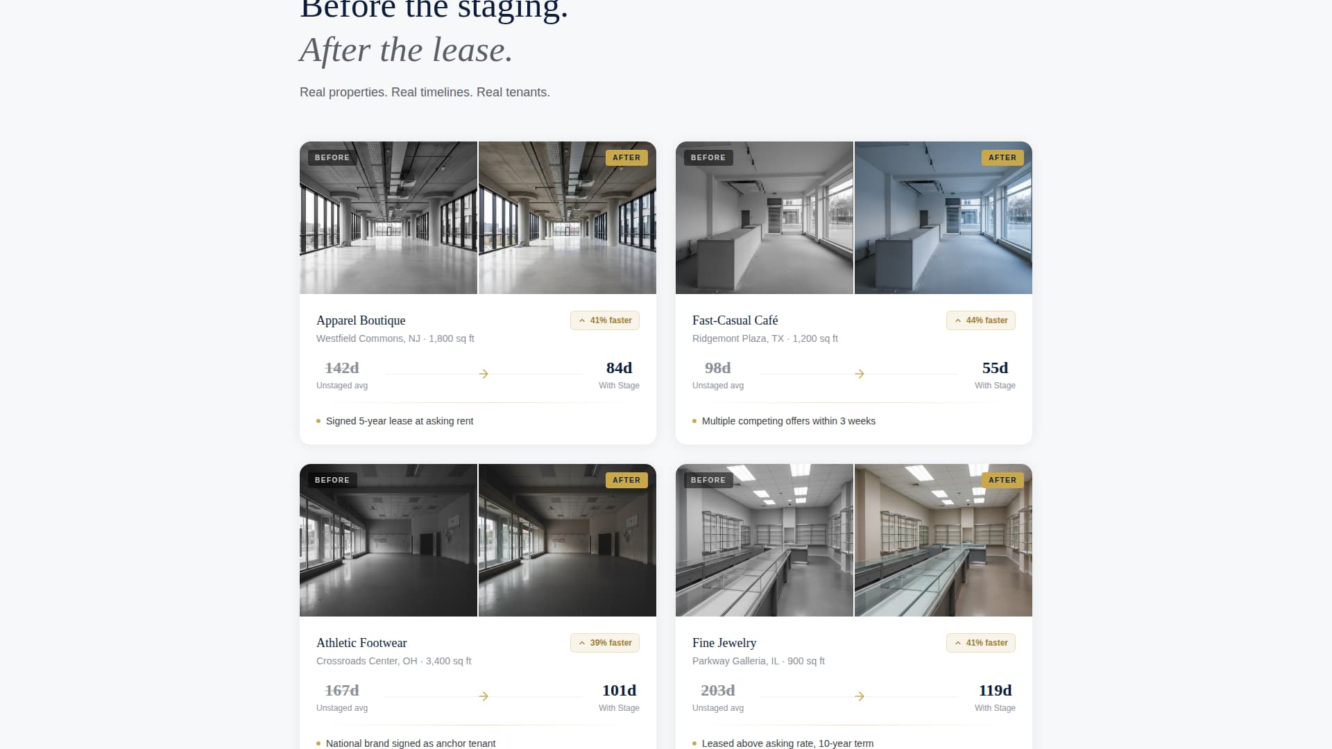 Stagefront - Powerful Retail Landing Page Template