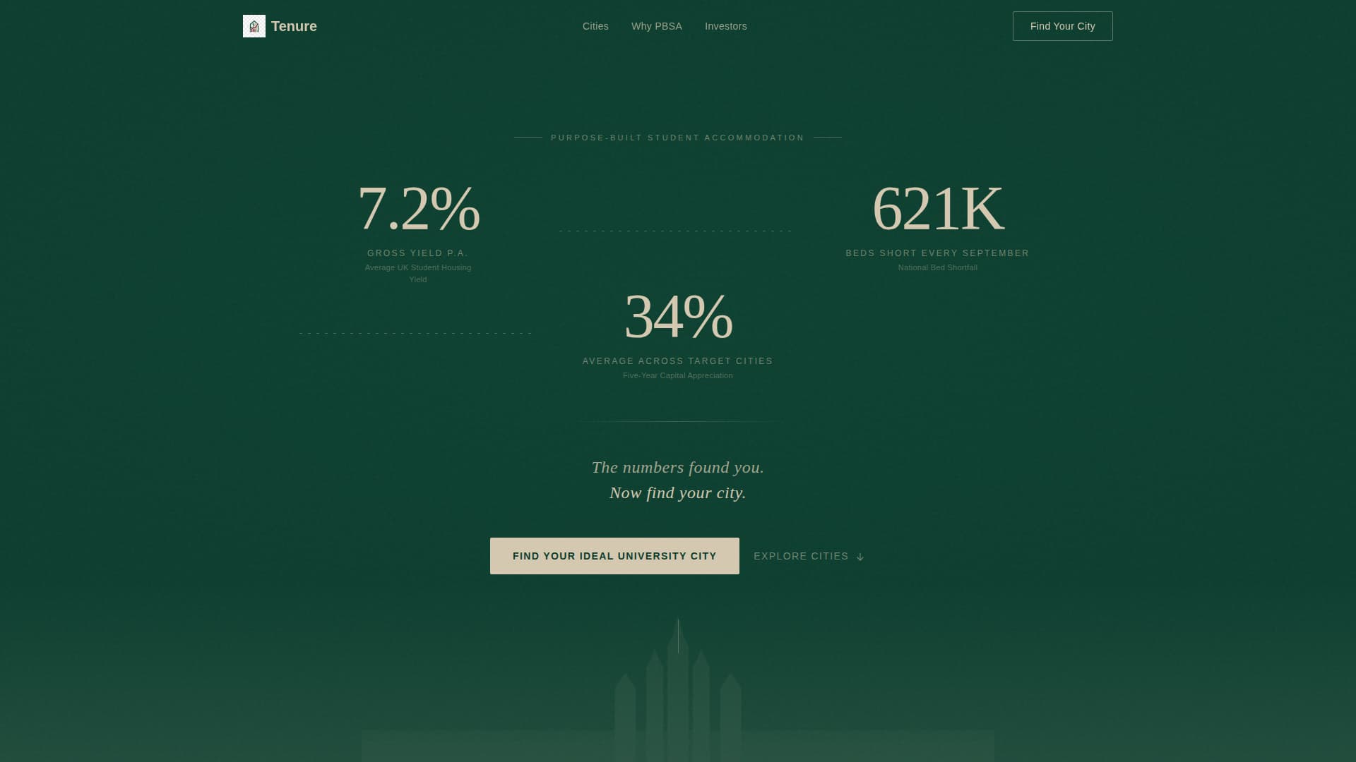 Tenure - Trusted Studenthousing Landing Page Template