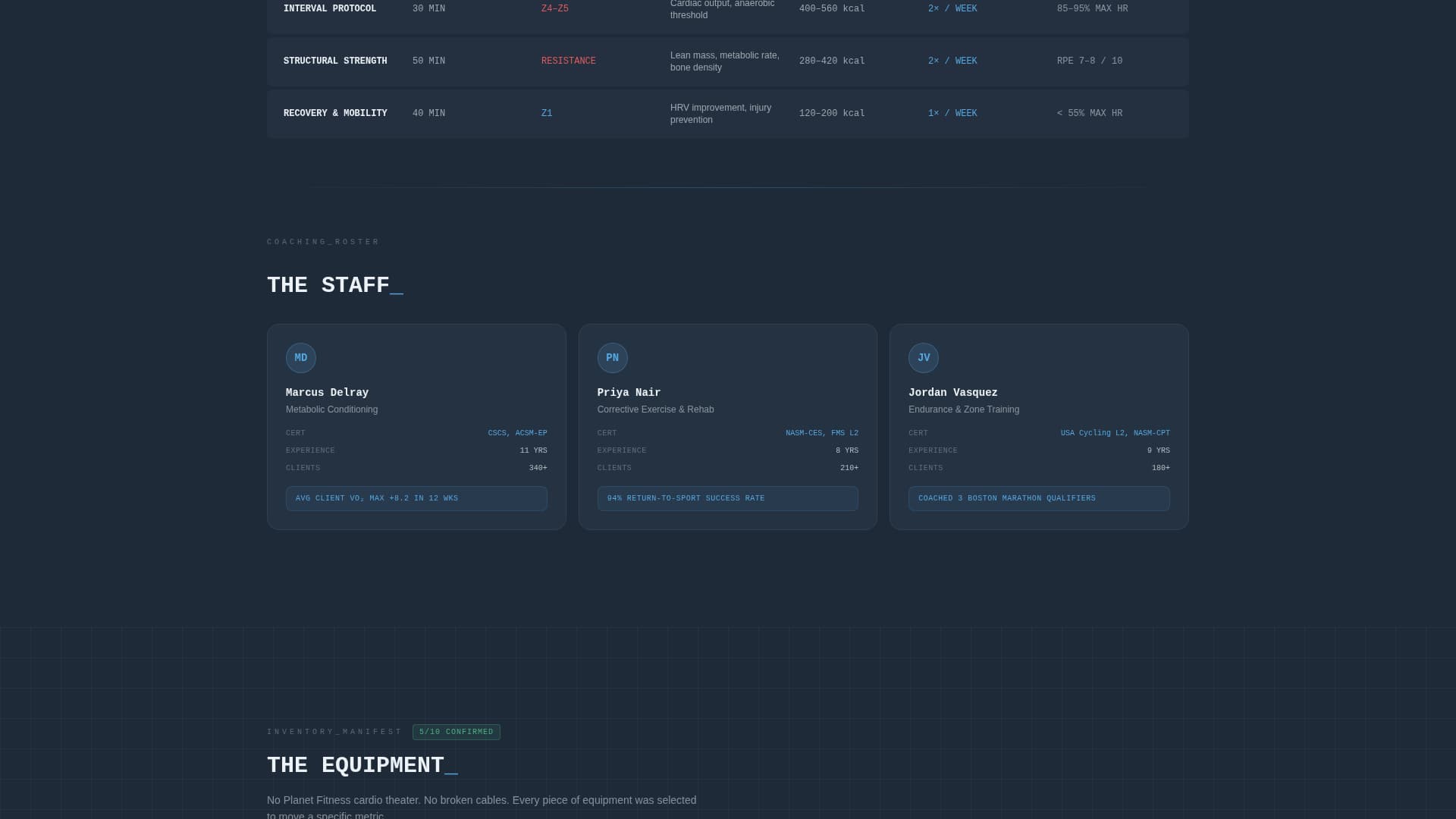 Fitness Studio Pre-Launch Website Template