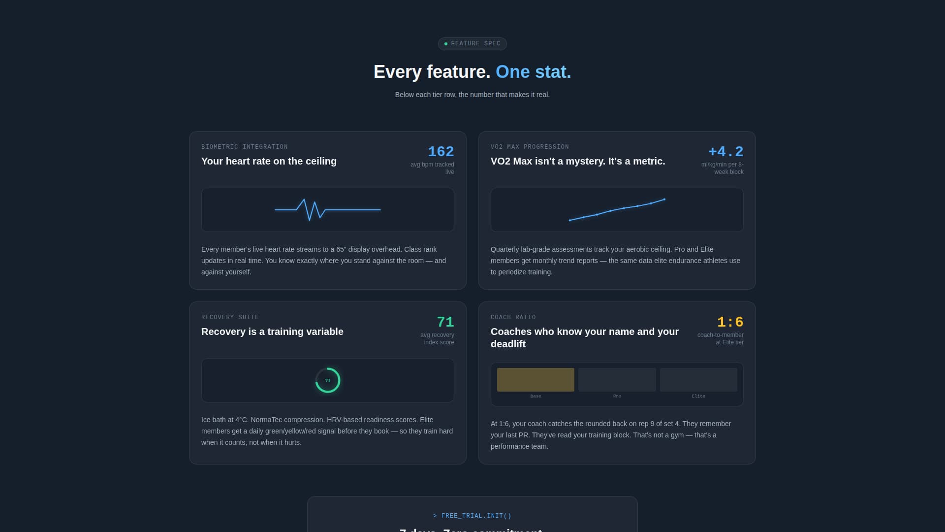 Fitness Studio Professional Website Template