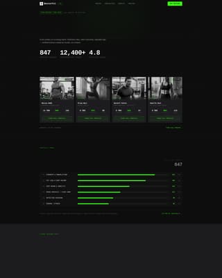 Roster - Powerful Trainer Directory Landing Page Template