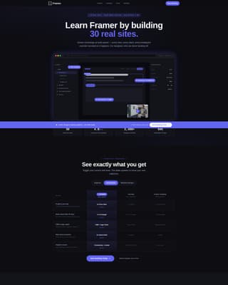 Frames - High Velocity Framer Landing Page Template