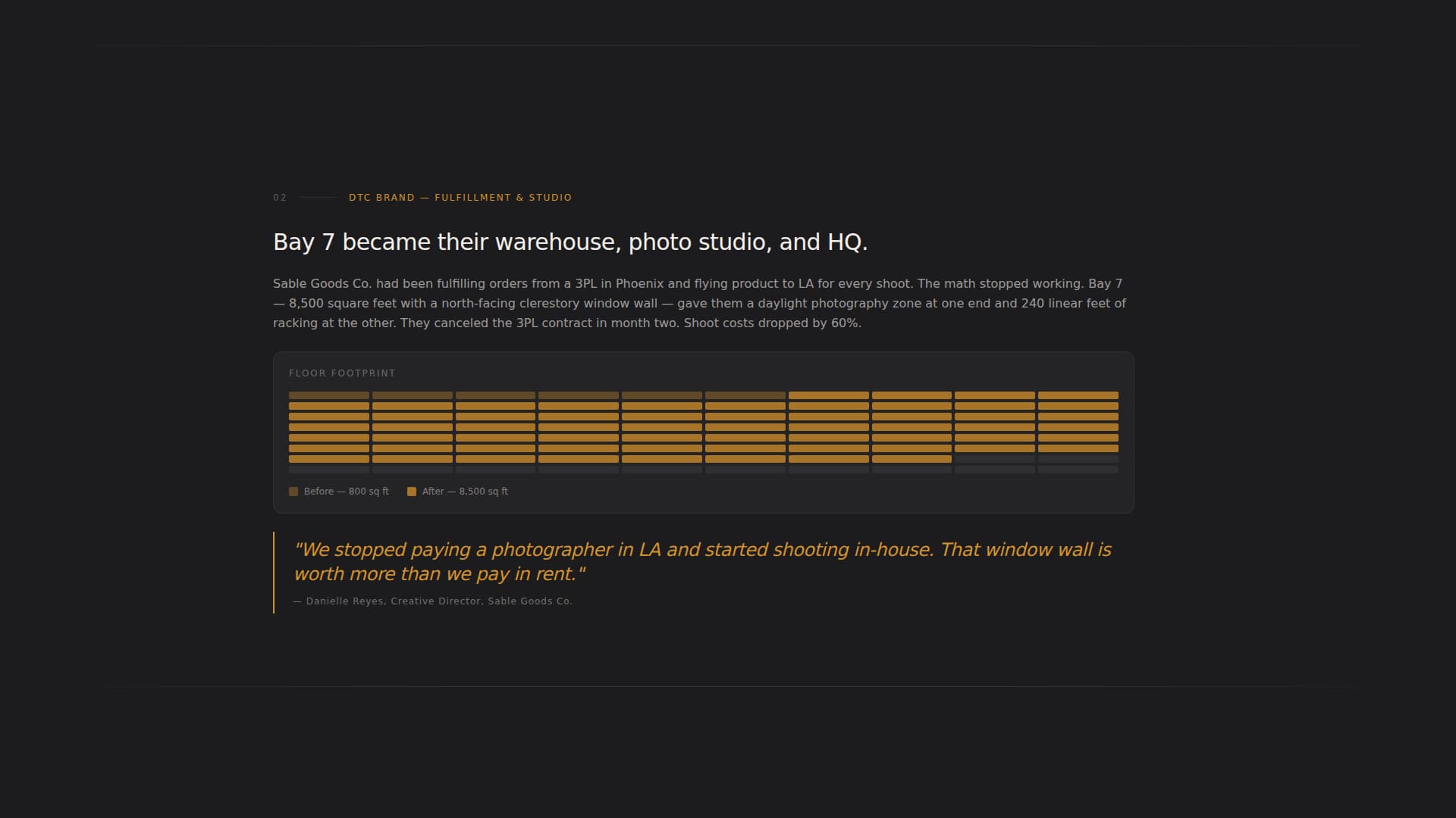 Depot - Industrial Warehouse Landing Page Template
