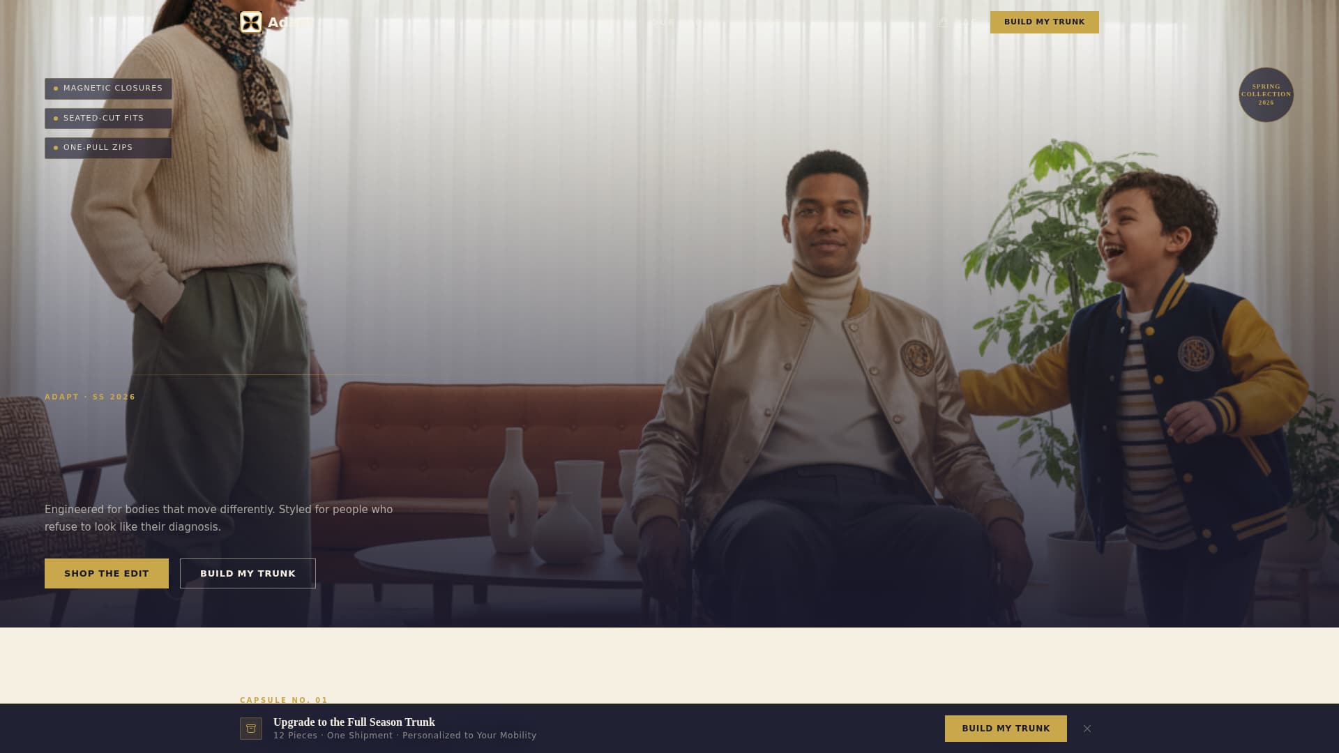 Adapt - Elegant Adaptive Landing Page Template