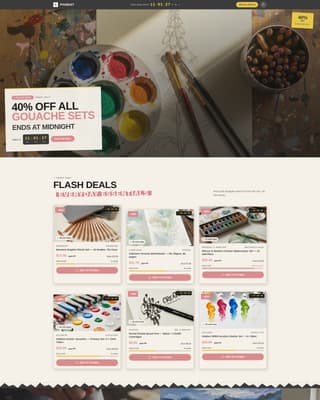 Local Brick & Mortar Business Pre-Launch & Coming Soon Website Template