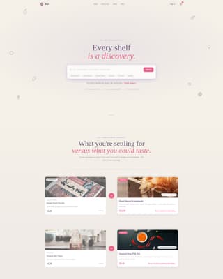 Mart - Authentic Asiangrocery Landing Page Template