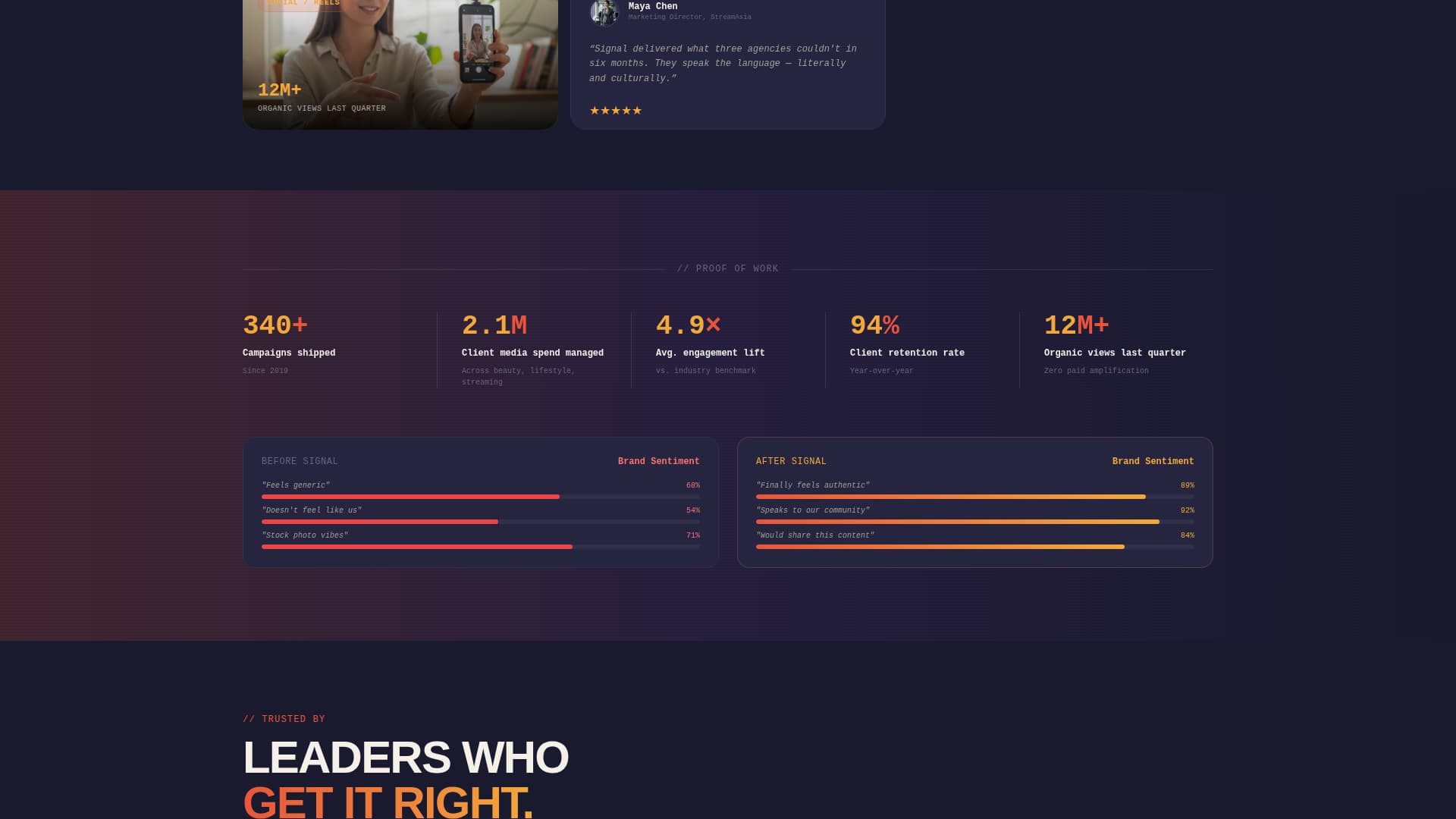 Asianowned - Premium Art Landing Page Template