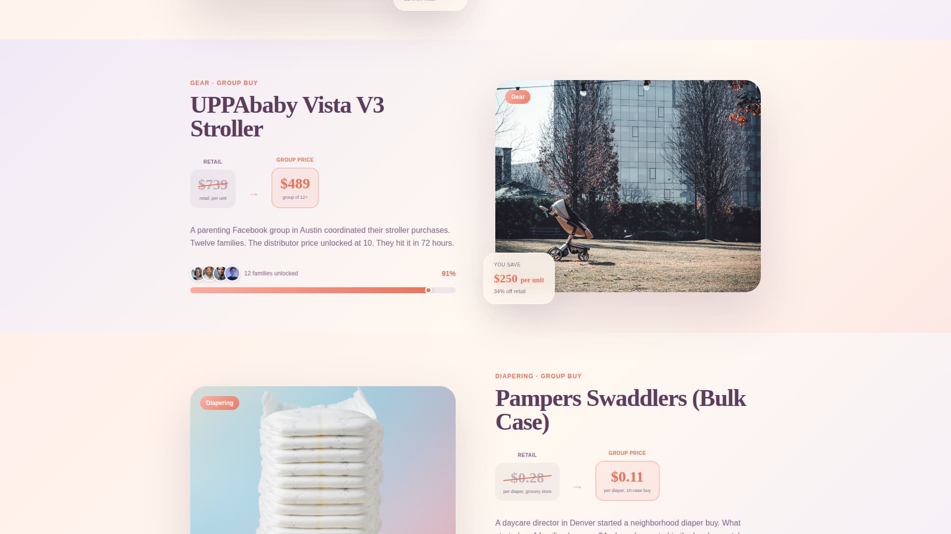 Specialist Baby & Kids E-Commerce Professional Website Template