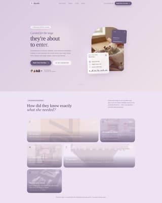 Specialist Subscription Box Services Professional Website Template