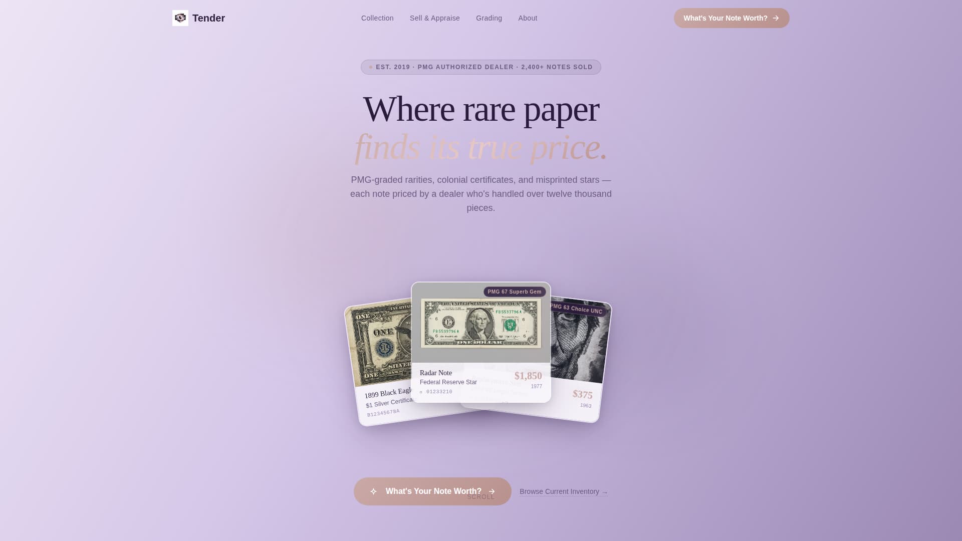 Specialist Coin & Numismatics Professional Website Template
