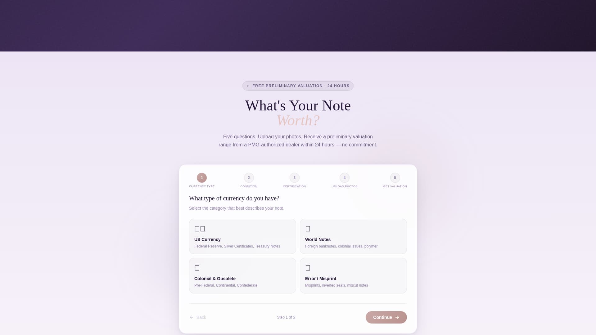 Specialist Coin & Numismatics Professional Website Template