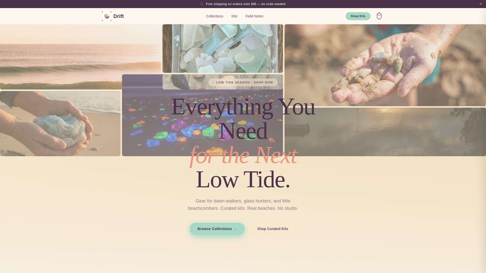 Hobby & Passion Supplies Professional Website Template