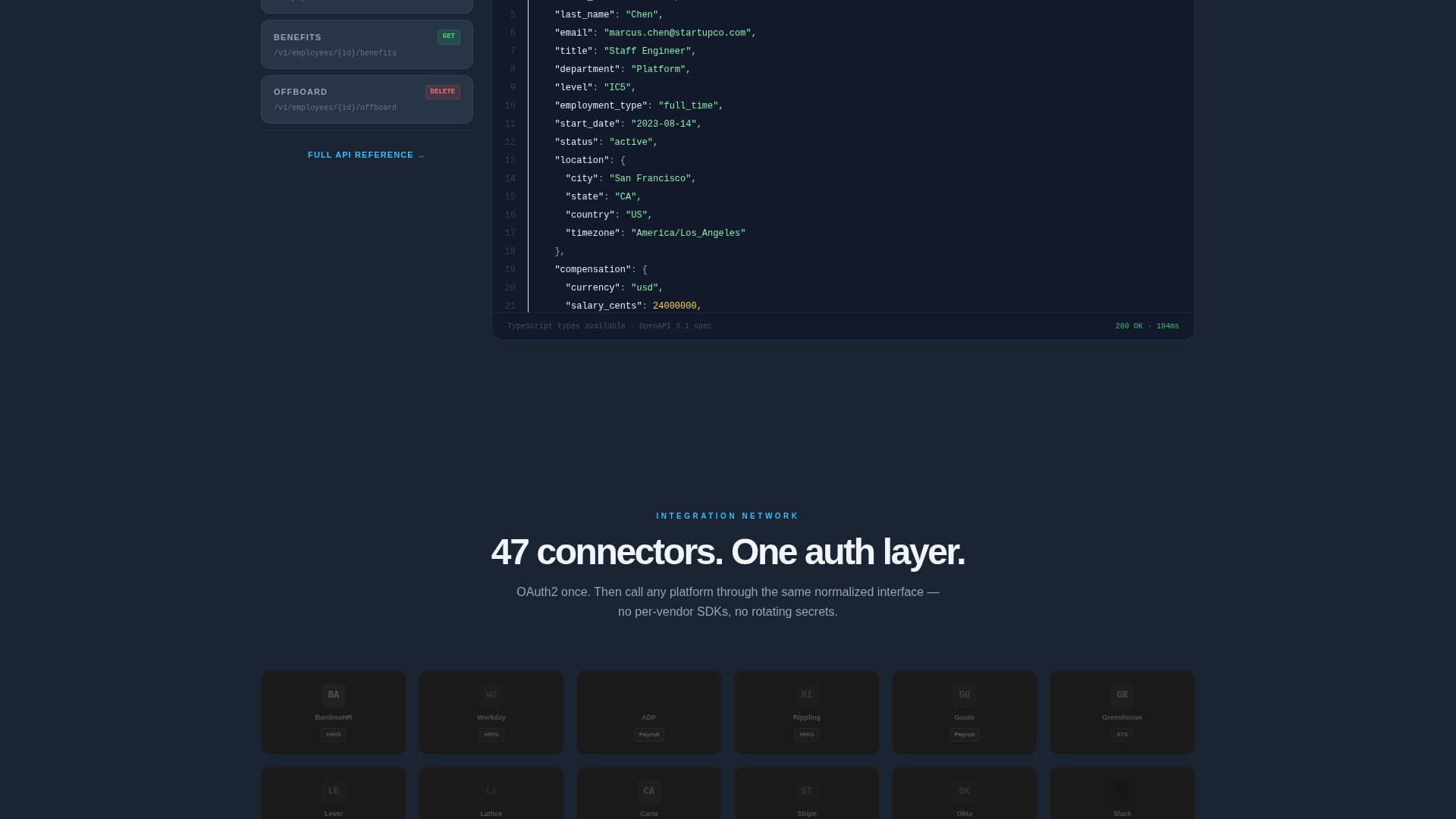 Endpoint - Unified HRTech Landing Page Template