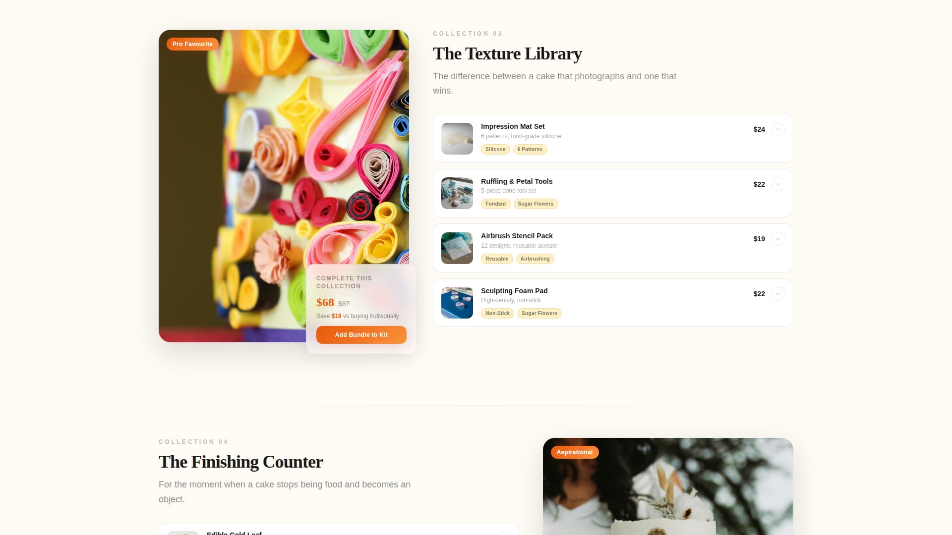 Advanced Hobby & Passion Supplies Portfolio & Case Study Website Template