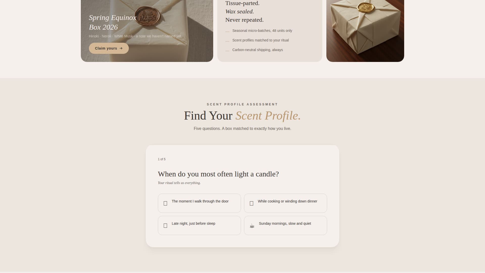 Advanced Subscription Box Services Professional Website Template