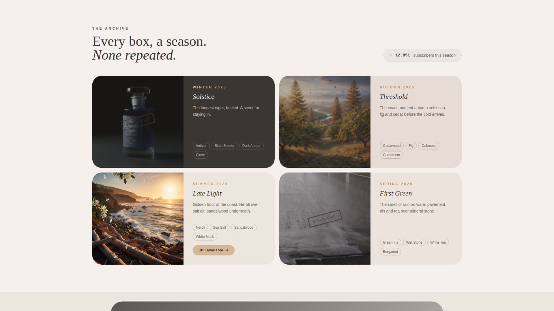 Advanced Subscription Box Services Professional Website Template