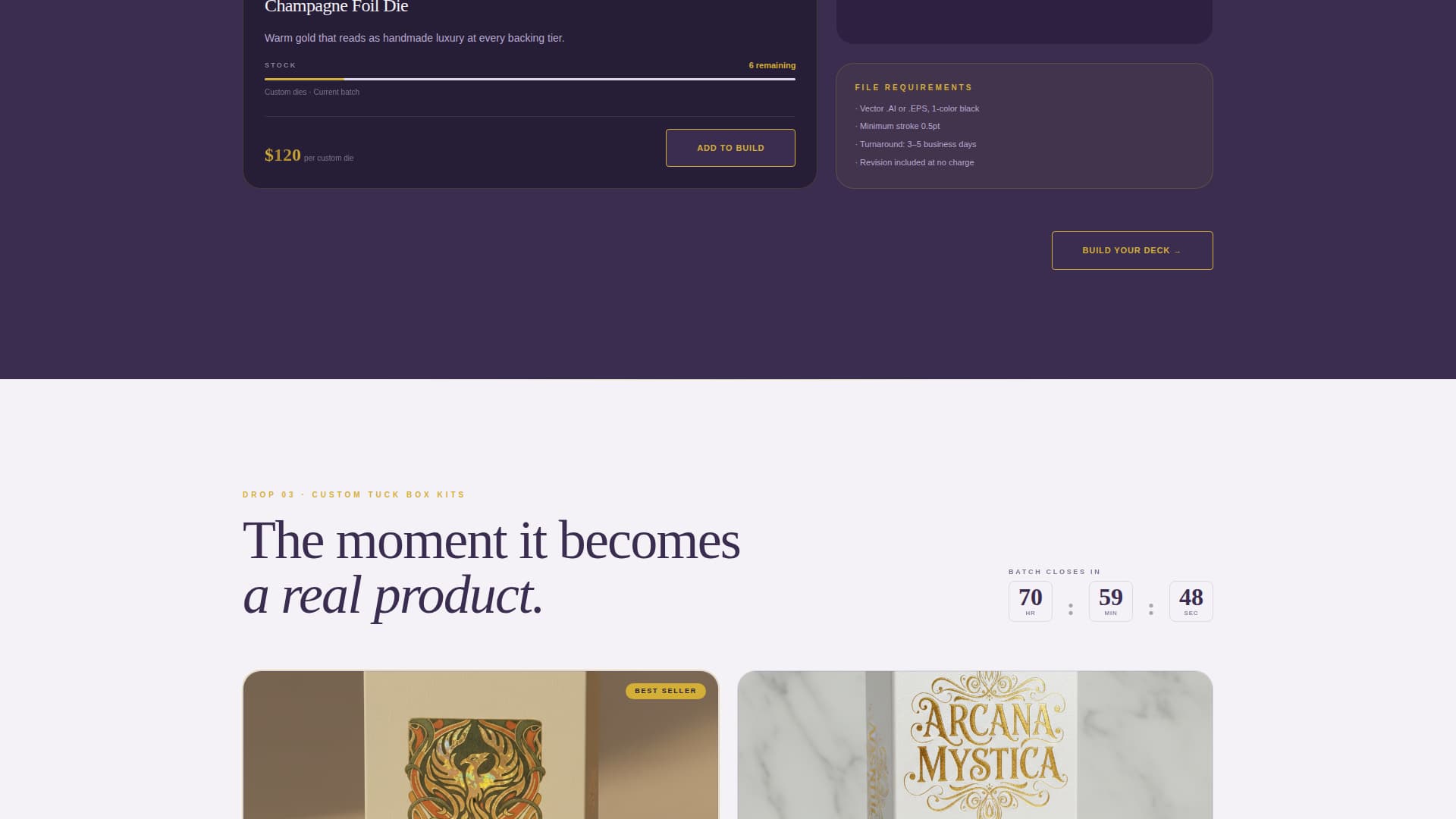 Local Hobby & Passion Supplies Pre-Launch & Coming Soon Website Template