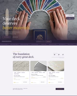 Local Hobby & Passion Supplies Pre-Launch & Coming Soon Website Template