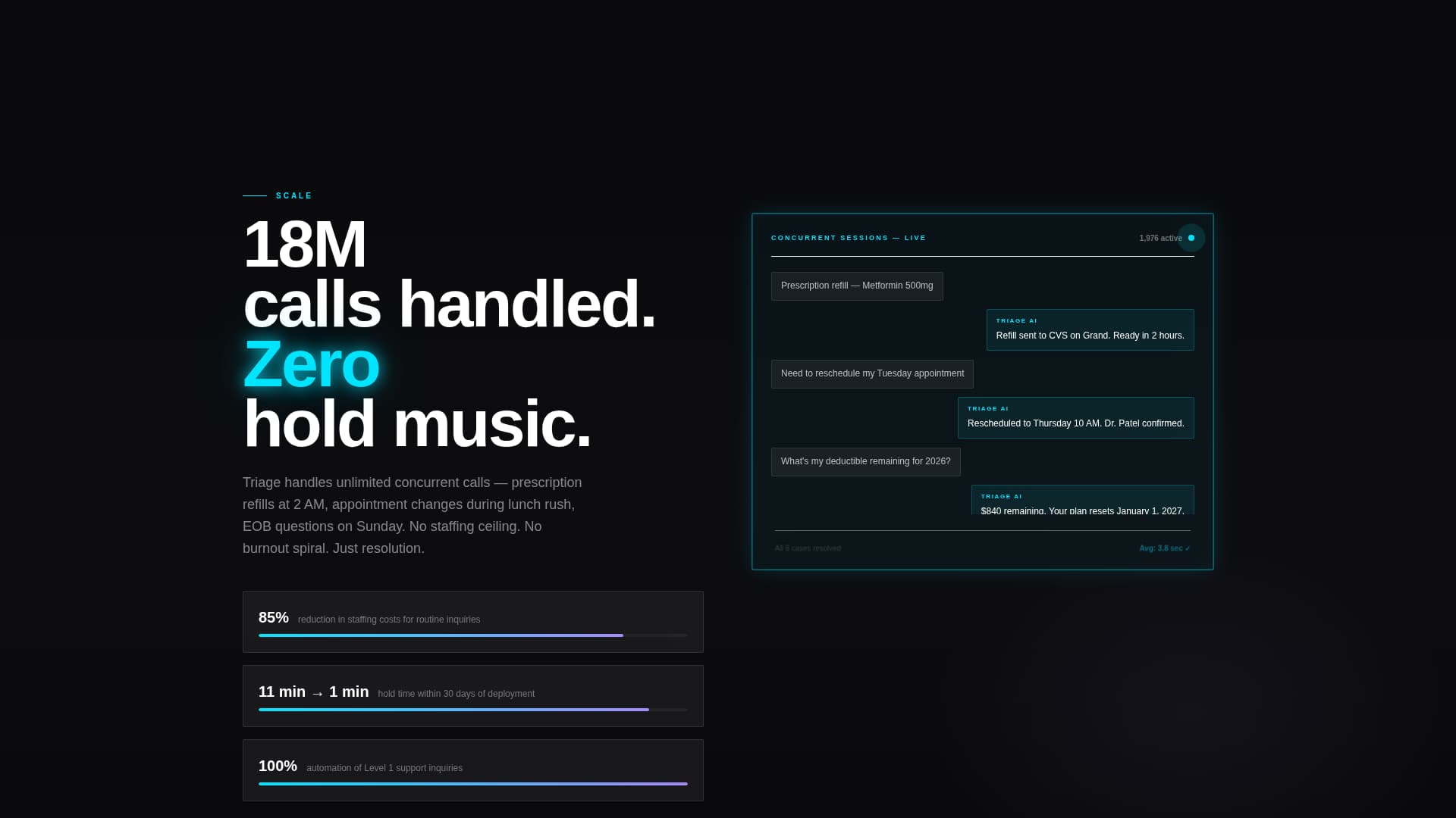 AI for Healthcare Specialist Professional Website Template