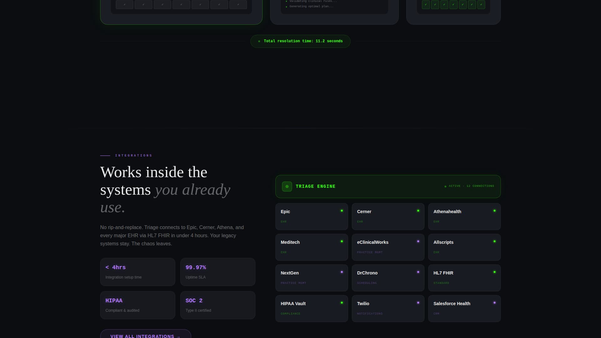AI for Healthcare Professional Website Template