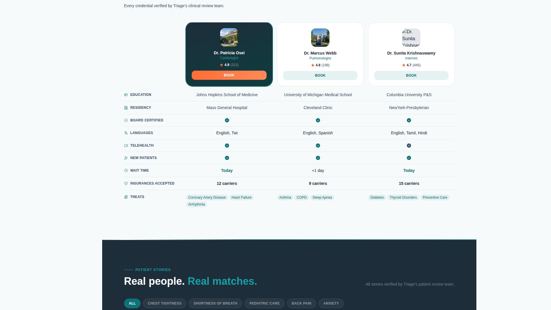 Healthcare Digital Presence Specialist Booking Website Template