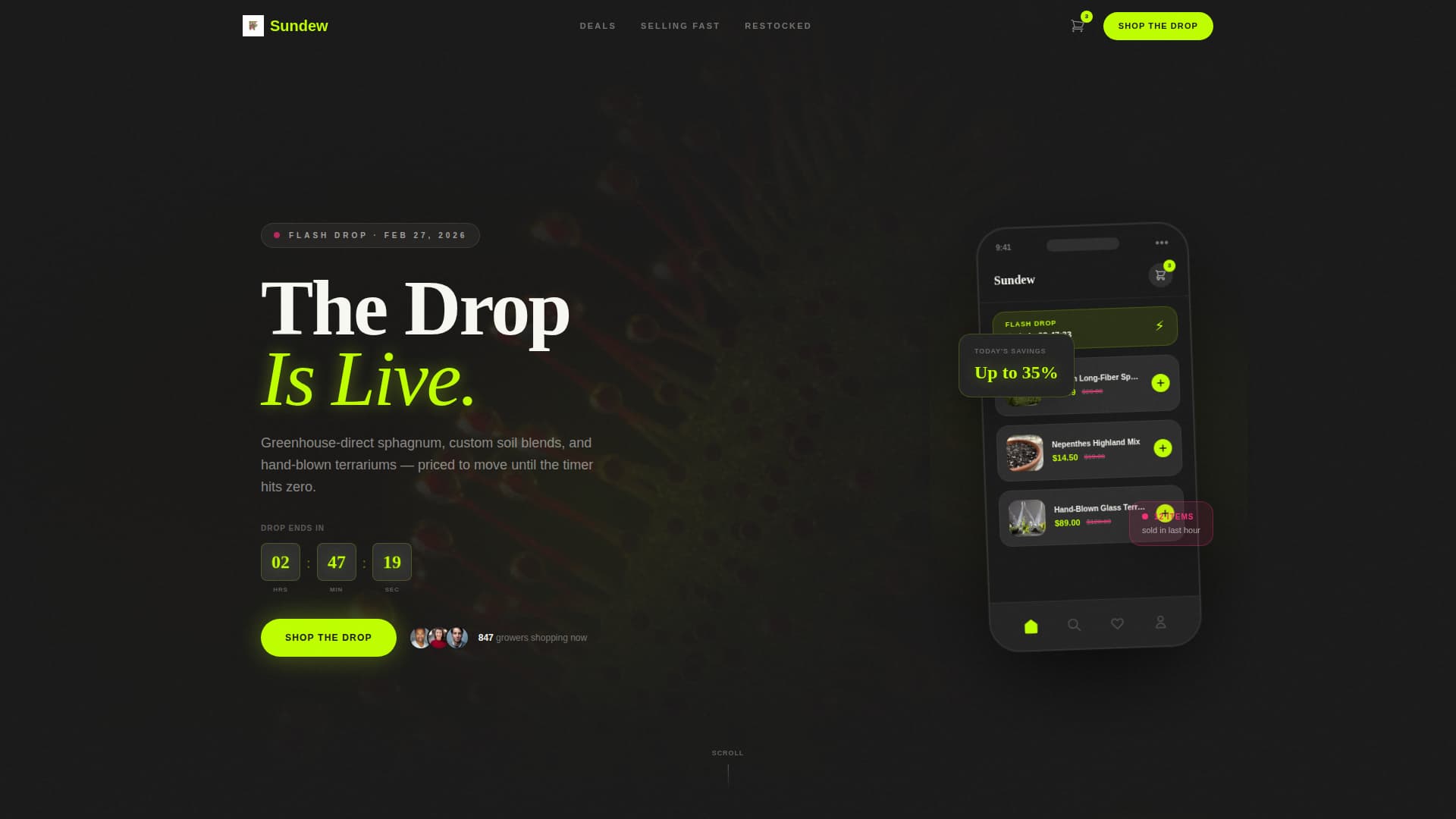 Premium Hobby & Passion Supplies Pre-Launch & Coming Soon Website Template