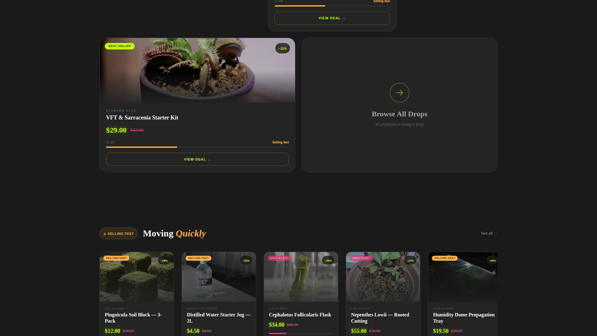 Premium Hobby & Passion Supplies Pre-Launch & Coming Soon Website Template