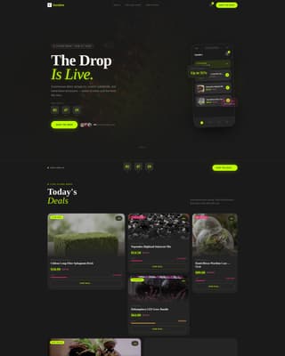 Premium Hobby & Passion Supplies Pre-Launch & Coming Soon Website Template