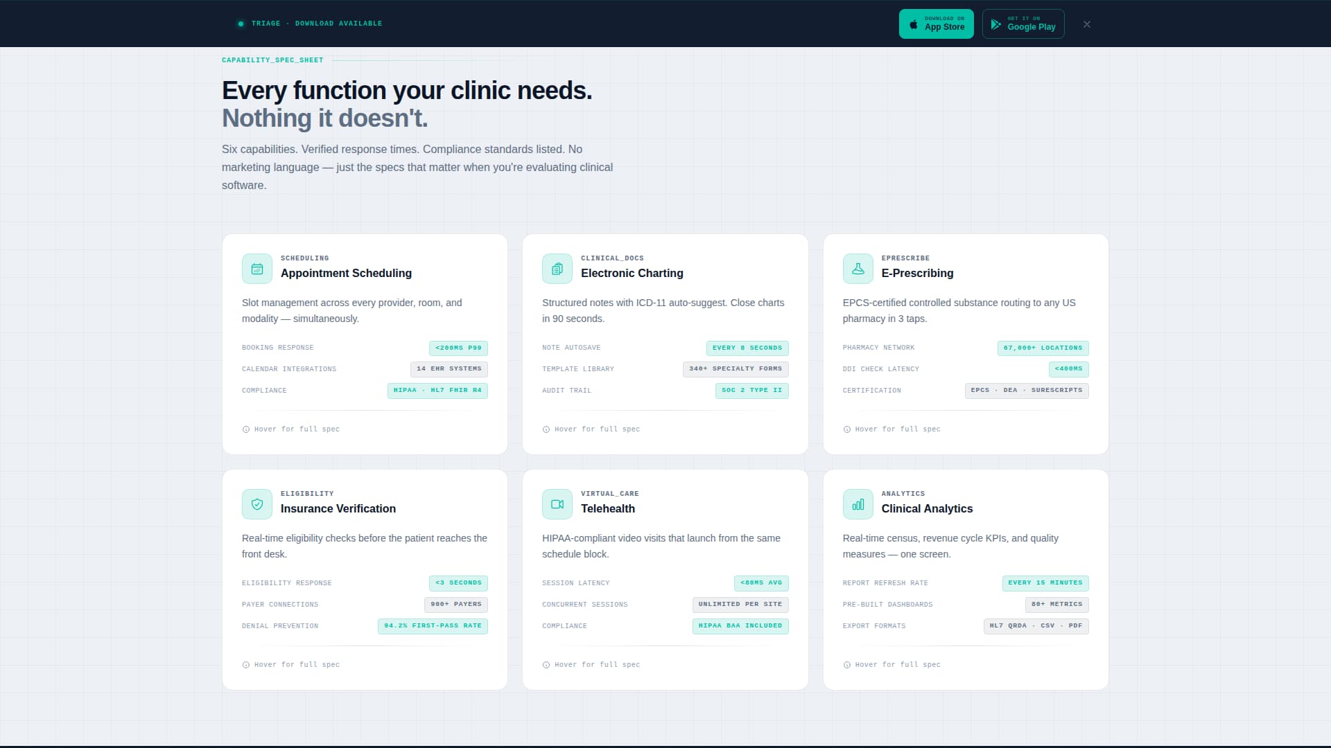 Healthcare Software Advanced Professional Website Template