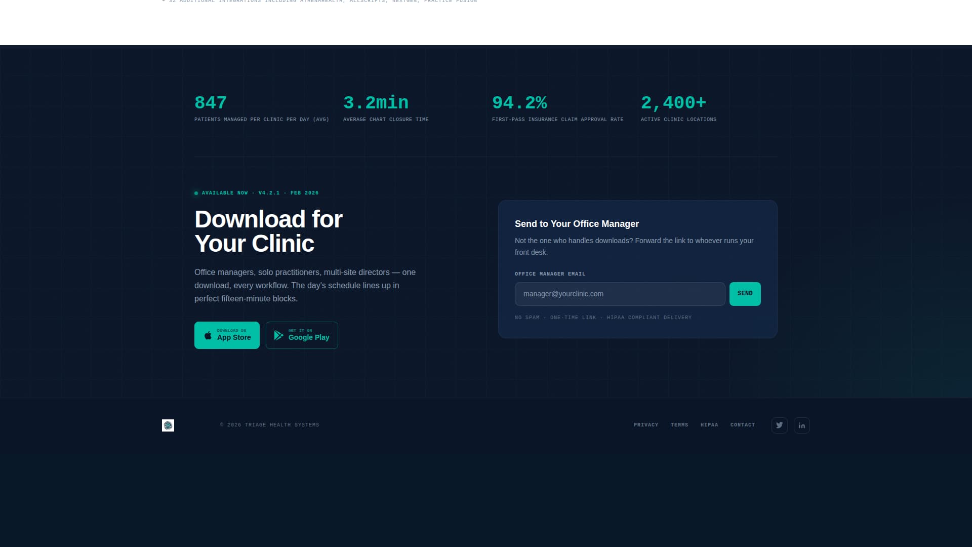 Healthcare Software Advanced Professional Website Template